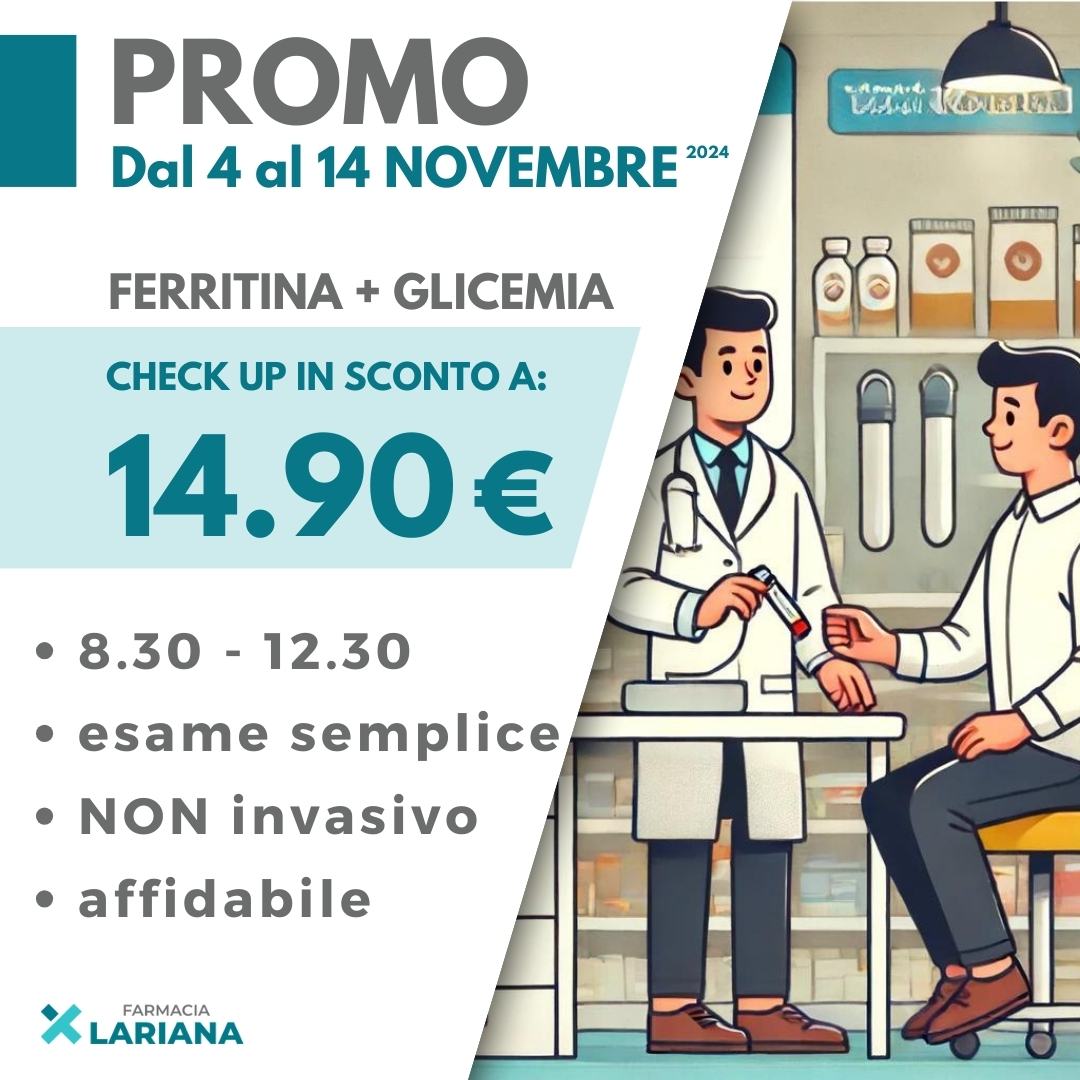 novembre 2024 ferritina glicemia farmacia lariana febbraio 2024